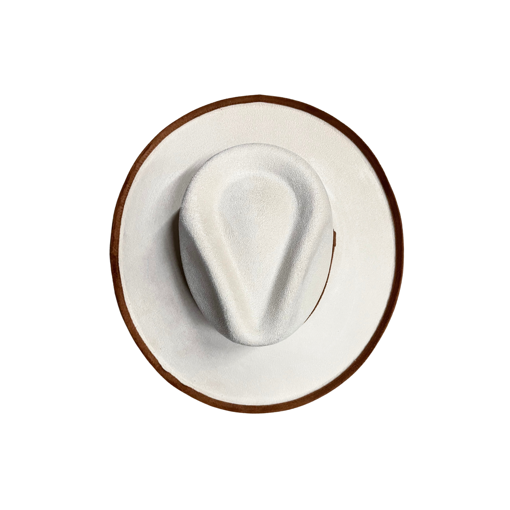 Two-Toned Vegan Suede Hats