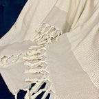 Diamond Stripe Turkish Throw Blanket