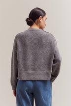 Half Button Down Sweater