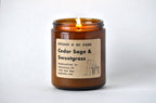 Cedar Sage & Sweetgrass - 8 oz Soy Candle