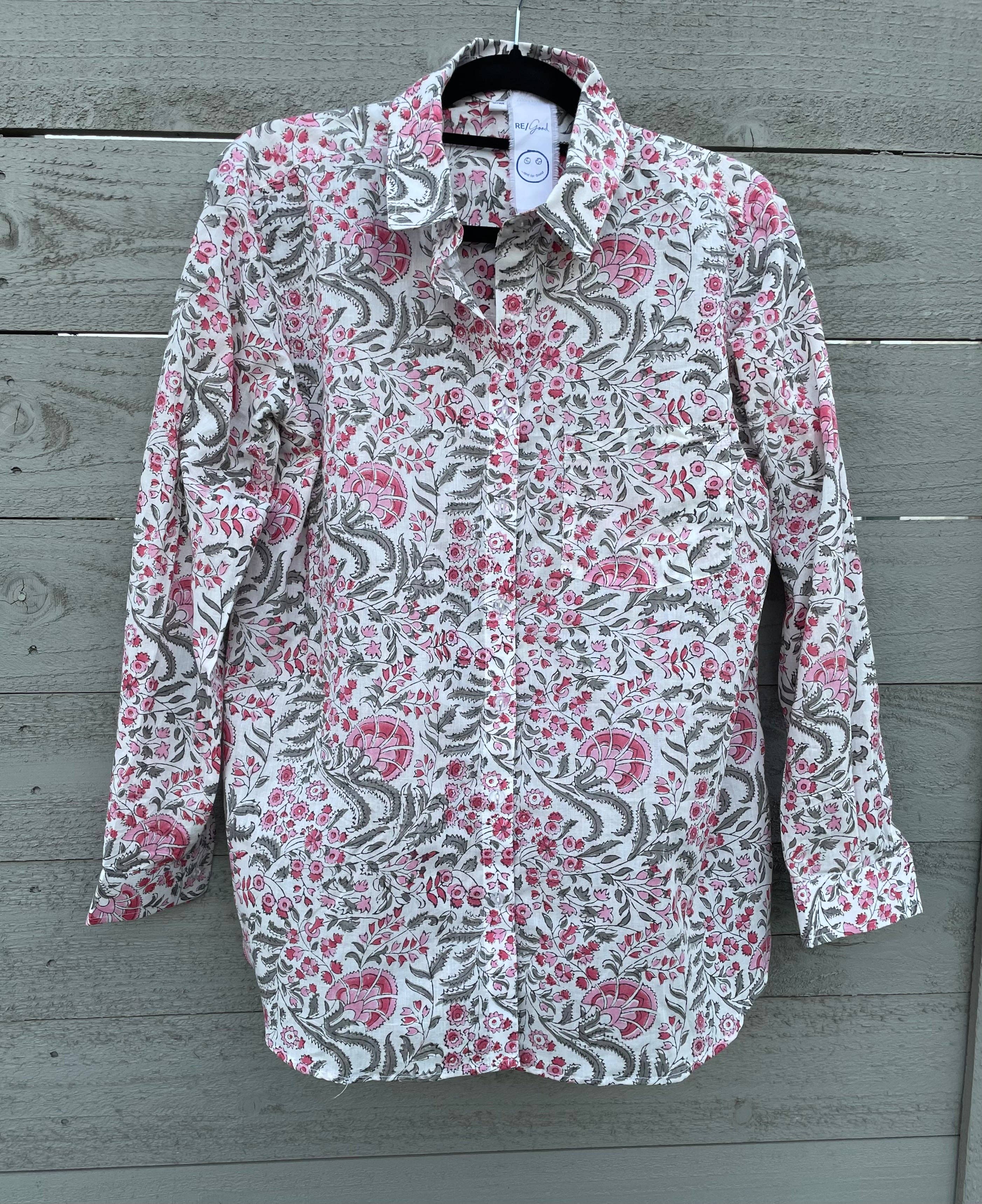 Good Boyfriend Shirt - Bristol Floral