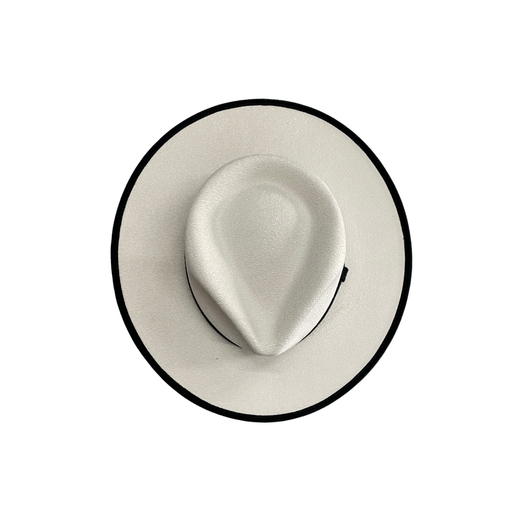 Two-Toned Vegan Suede Hats