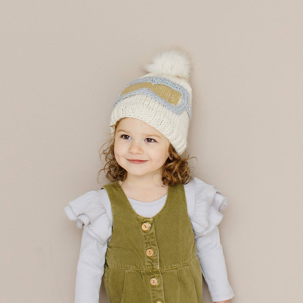 Ski Goggles Kids Beanie