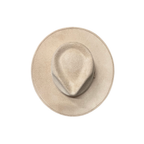 Vegan Suede Tear Drop Hat
