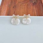 Bow Pumpkin Patch Earrings