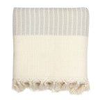 Plush Wavy Turkish Throw Blanket