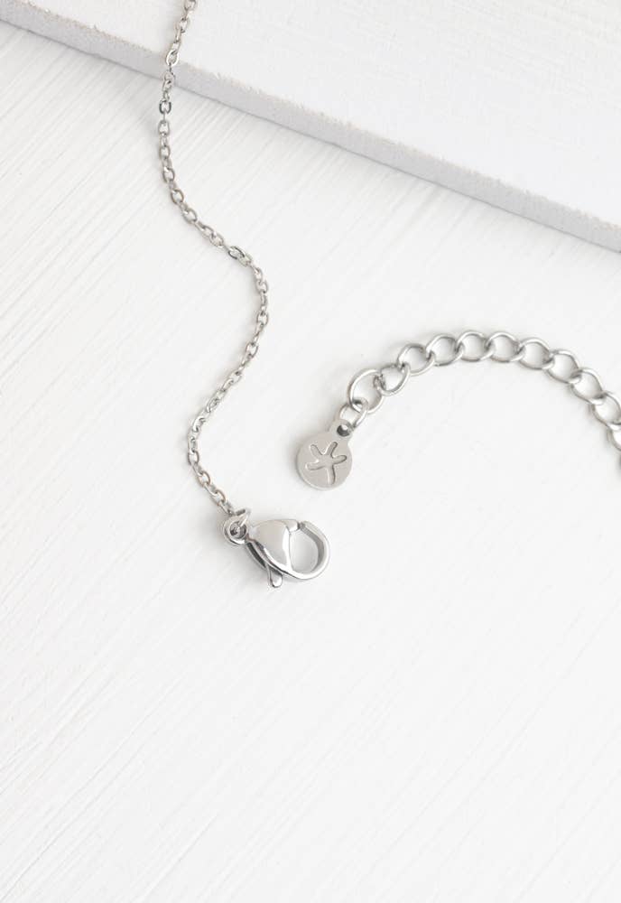 Mallory Silver Necklace