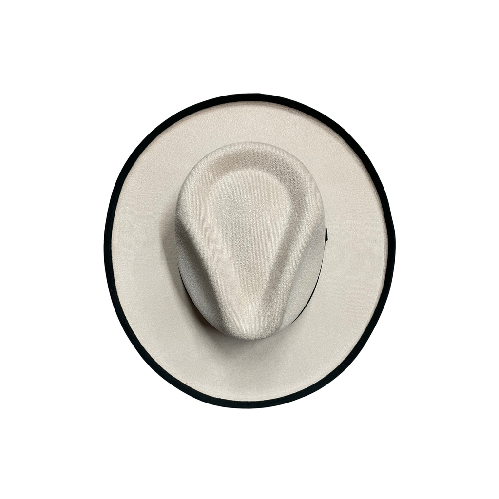 Two-Toned Vegan Suede Hats