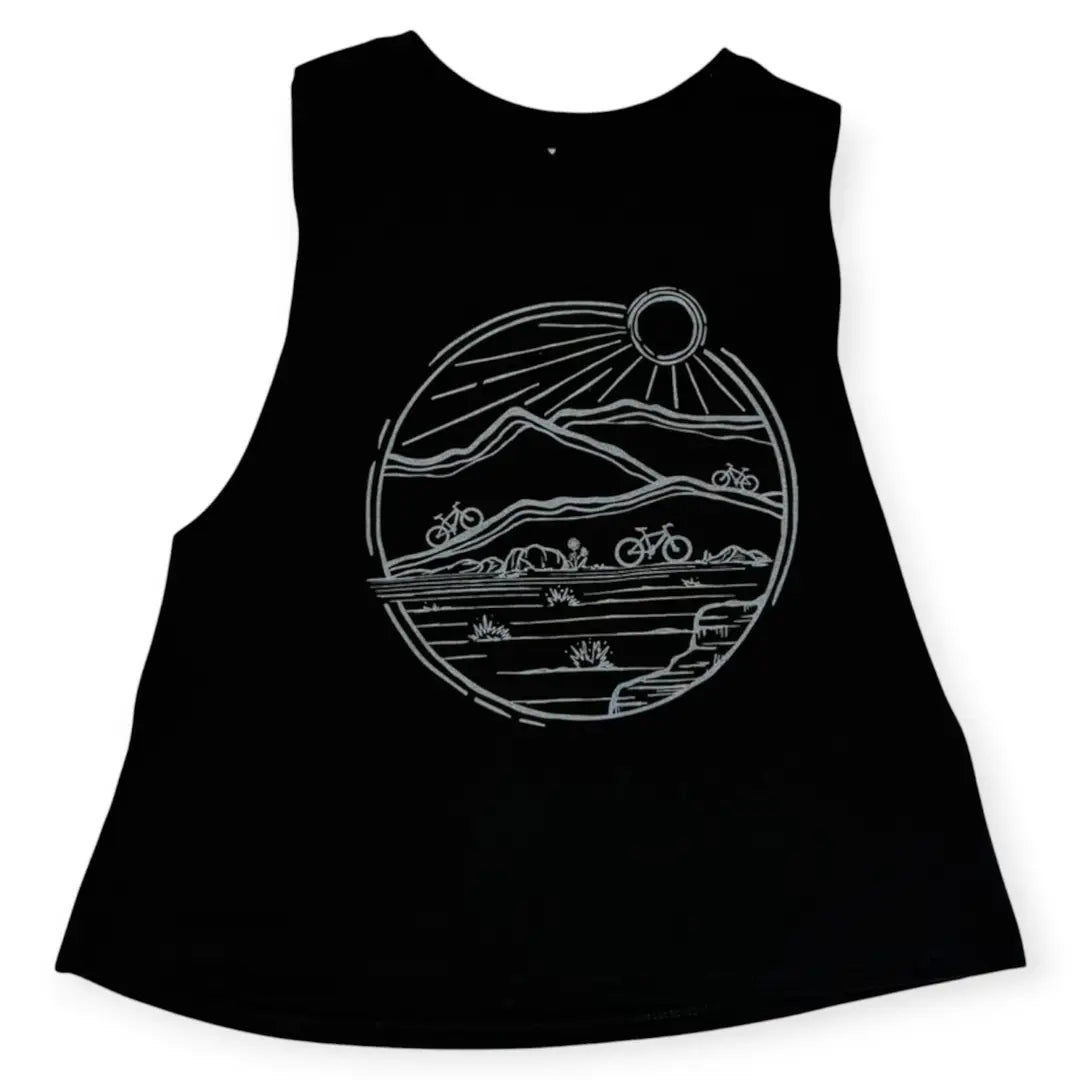 Westslope Crop Tank - Black