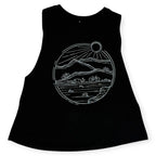 Westslope Crop Tank - Heather Sunset