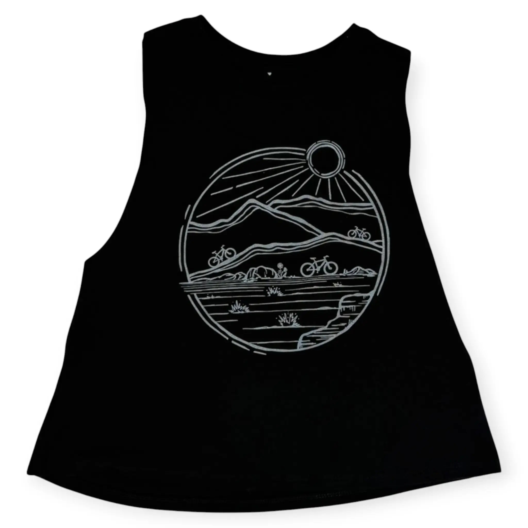 Westslope Crop Tank - Heather Sunset