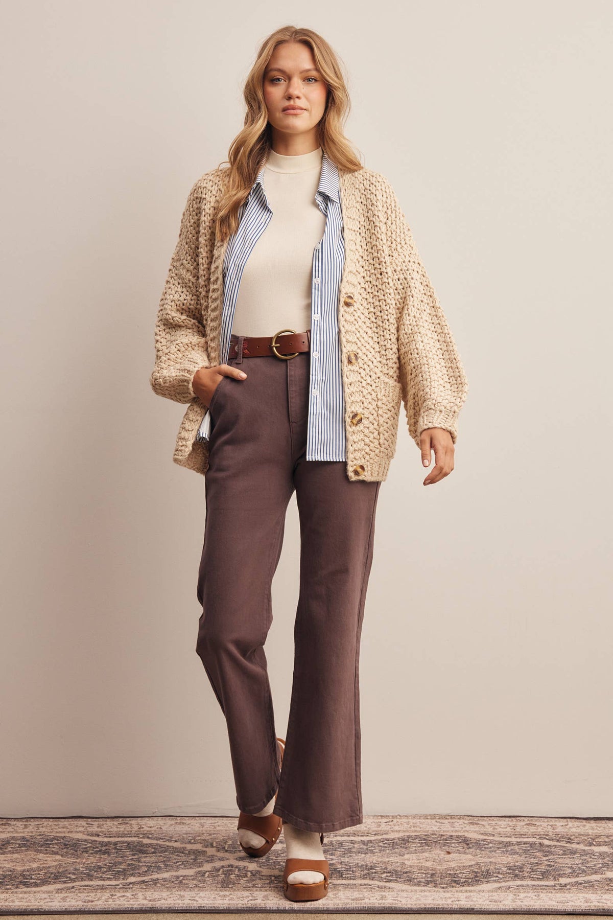 Handmade Chunky Knit Cardigan