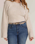 Alie Skinny Leather Belt
