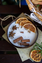 Coconut Bowl Soy Candle