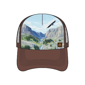 Ridgeline Eagle Trucker - Brown