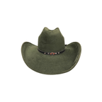 Vegan Suede Western Cowboy Hat