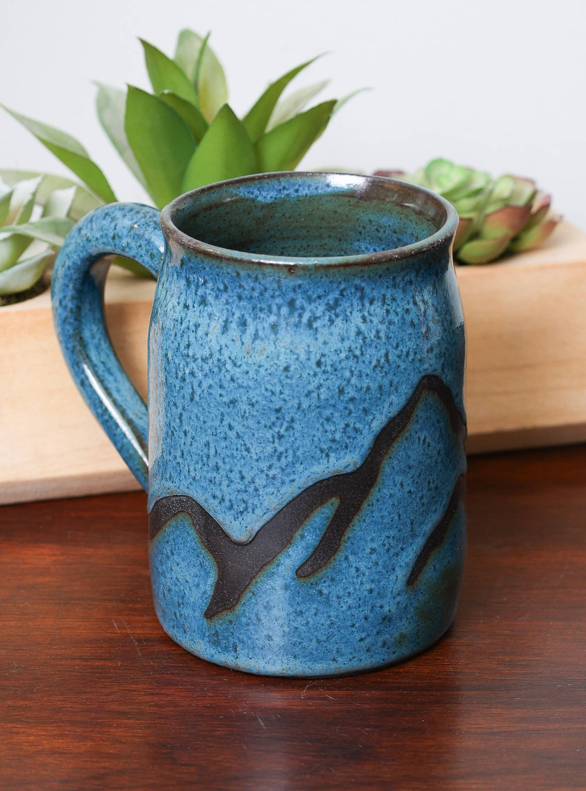 Mountain Silhouette Mug –Handmade Ceramic Mug