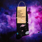 Socks that Support Space Exploration (Black Galaxy)