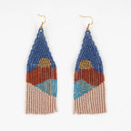 Vista Beaded Fringe Earring