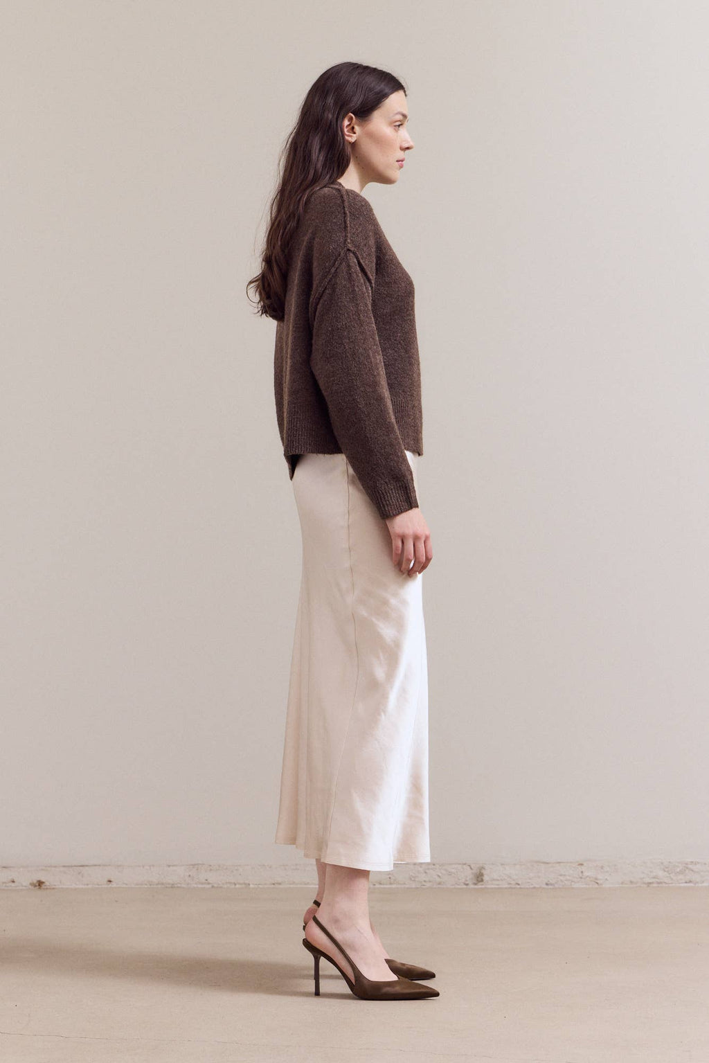 HALF BUTTON DOWN SWEATER