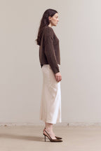 HALF BUTTON DOWN SWEATER