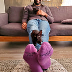 Socks that Save Cats (Purple Cats)