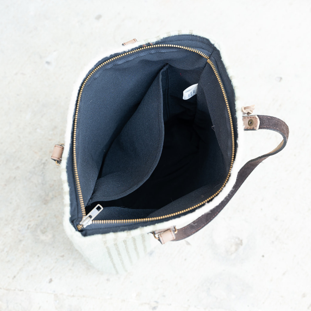 Primavera Wool Bucket Tote