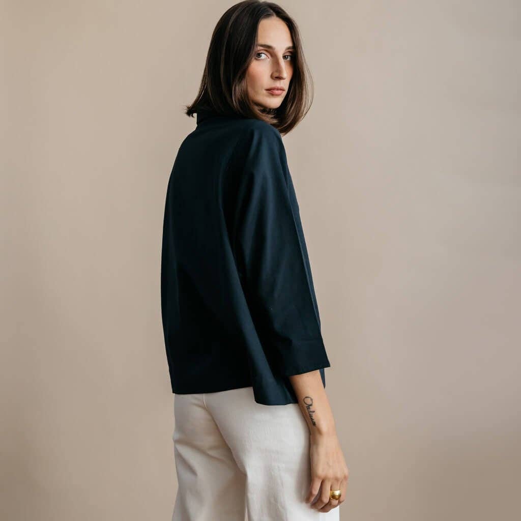 The Boxy Shirt | Black