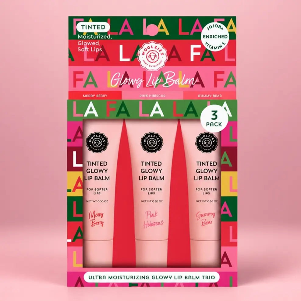 Fa La La Tinted Glowy Lip Balm Trio