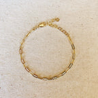 Short Link Paperclip Bracelet