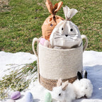 Handwoven Storage • Savar Basket with Side Handle-Set of 2