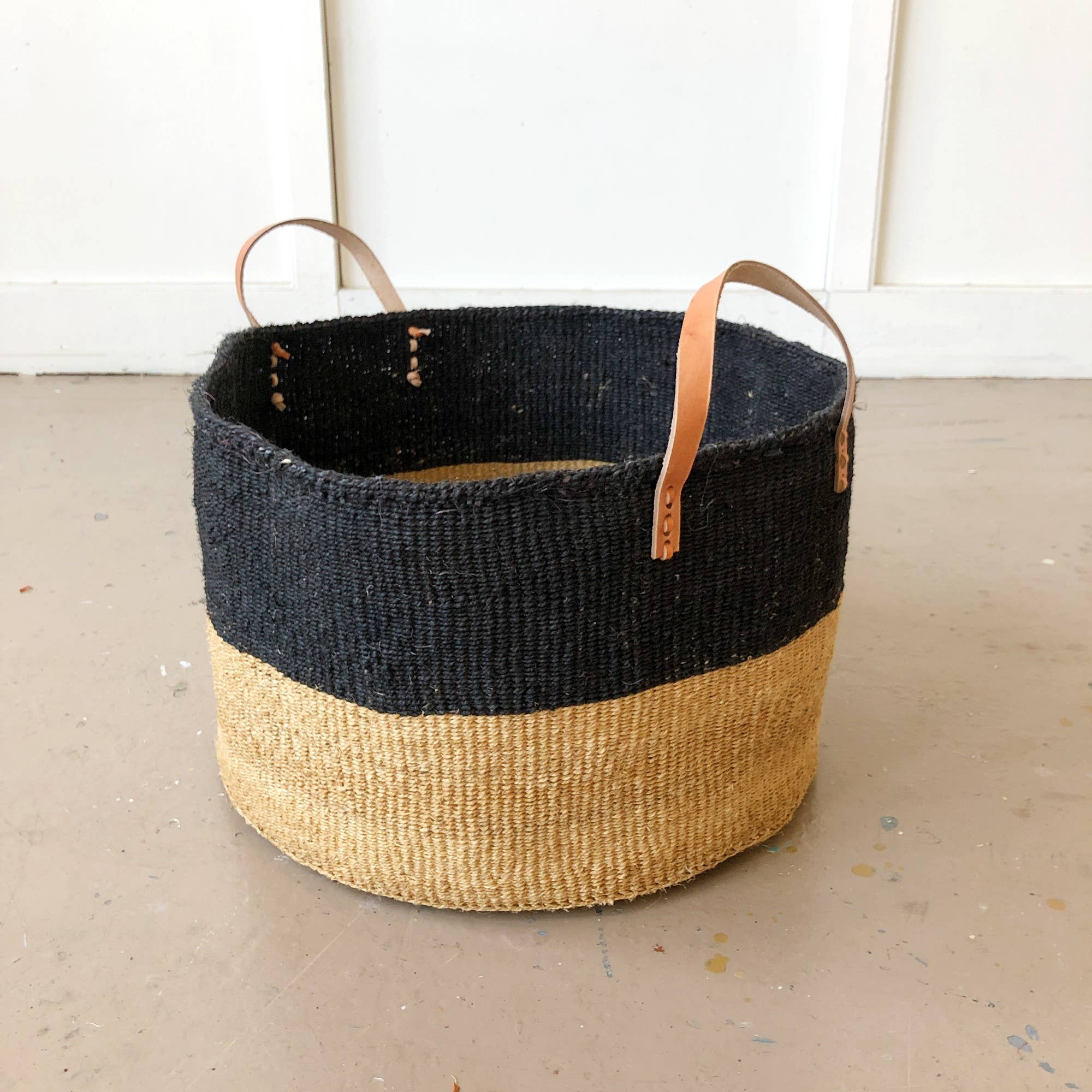 XL Floor Basket: Black