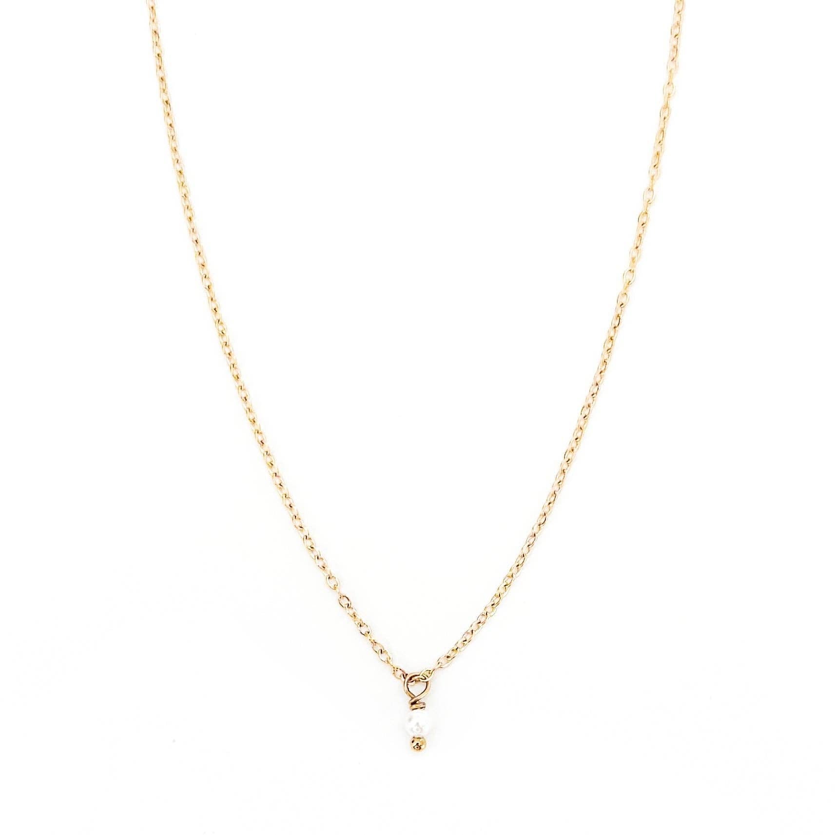 Mae Mini Pearl Necklace