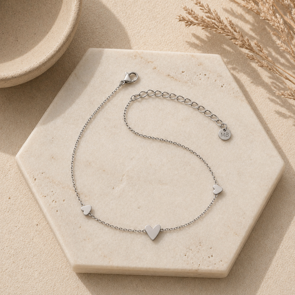 Triple Heart Bracelet