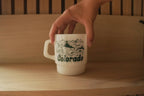 Colorado Milk Glass