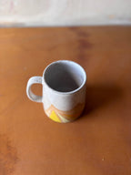 Triangles Geometric Mug Handmade Ceramic