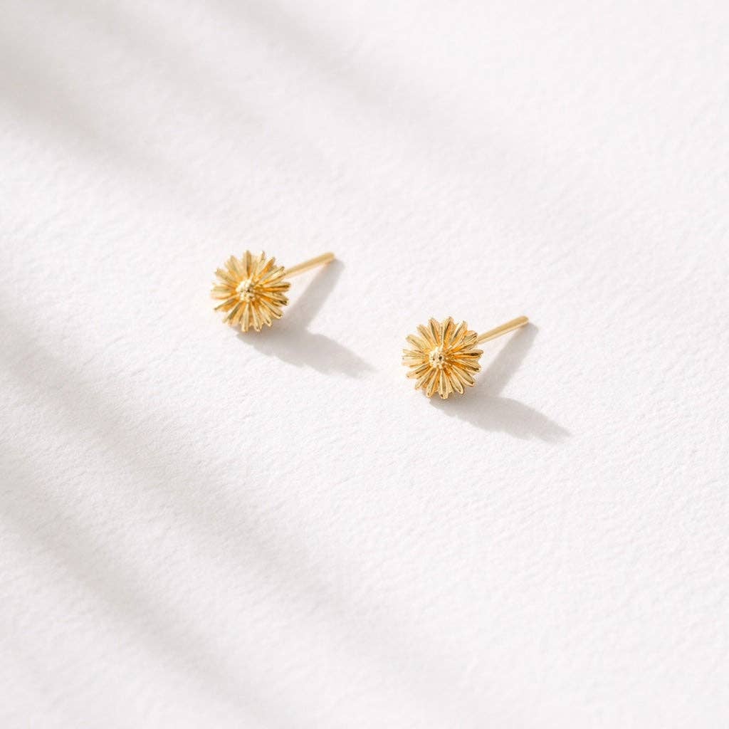 Mini Daisy Stud Earrings