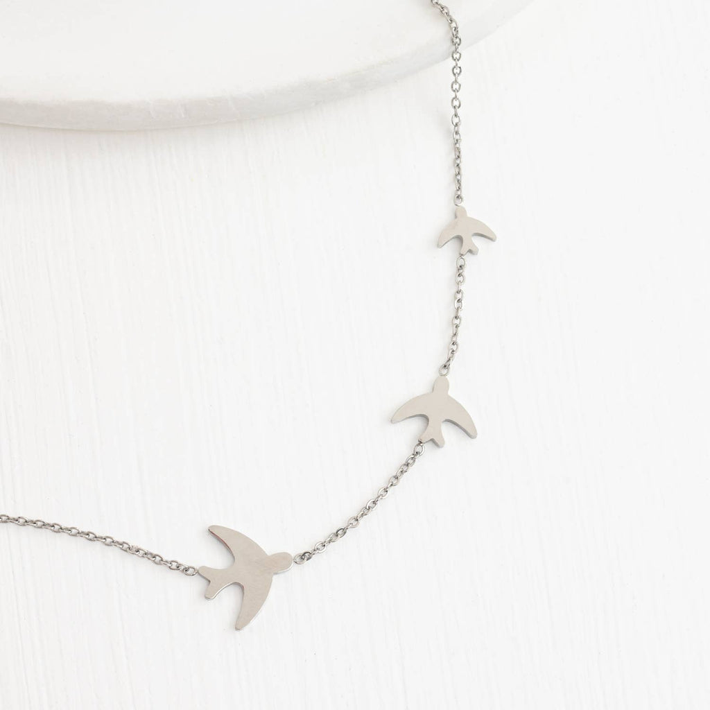 Sparrow Stainless Steel Necklace
