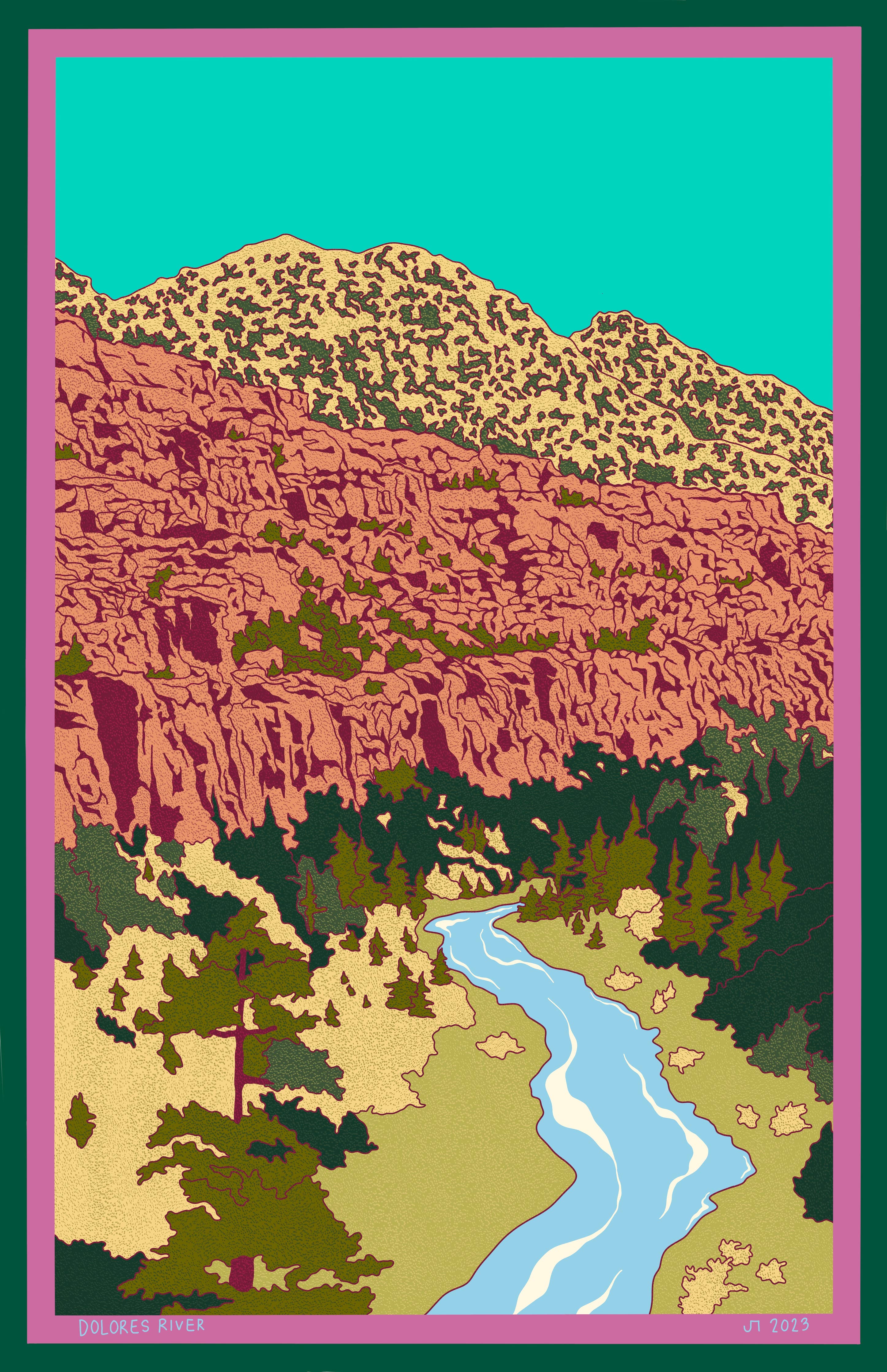 Dolores River Print