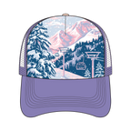 Last Chair Unisex Trucker - Purple