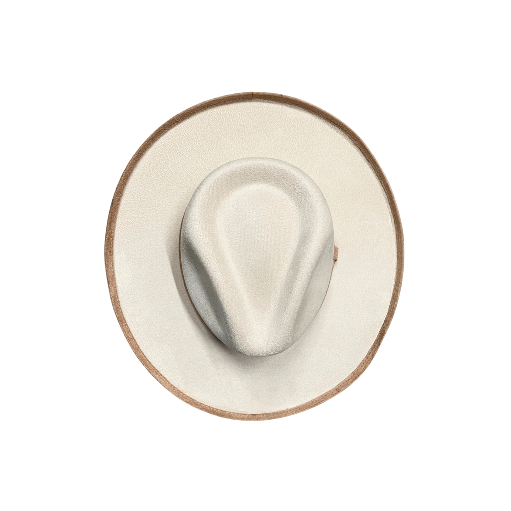 Two-Toned Vegan Suede Hats