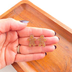 Gingerbread Man Studs