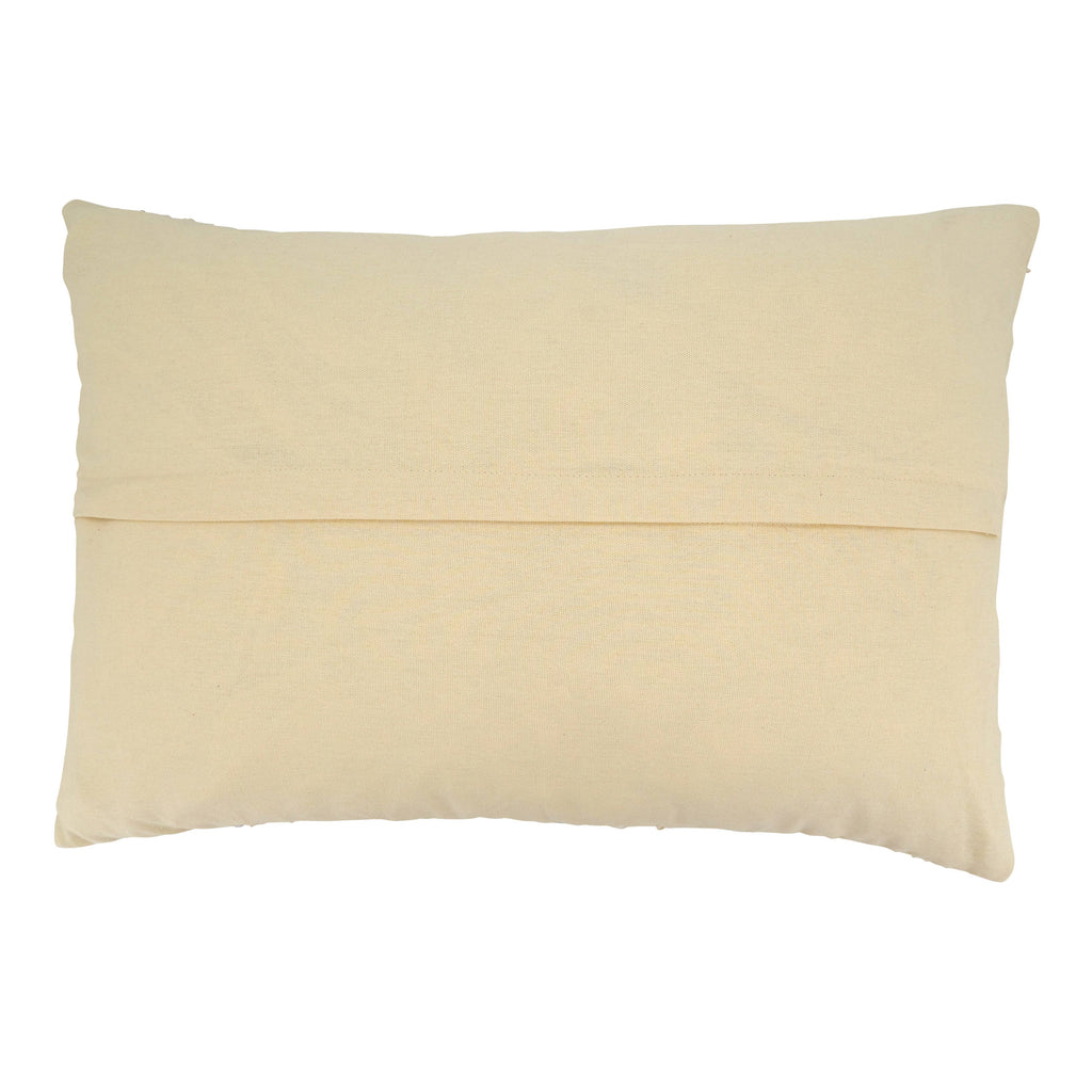 Throw Pillow With Tufted Design