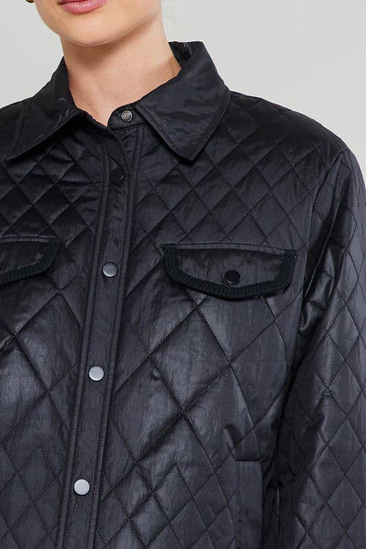 Diamond Shaped Quilting Jacket