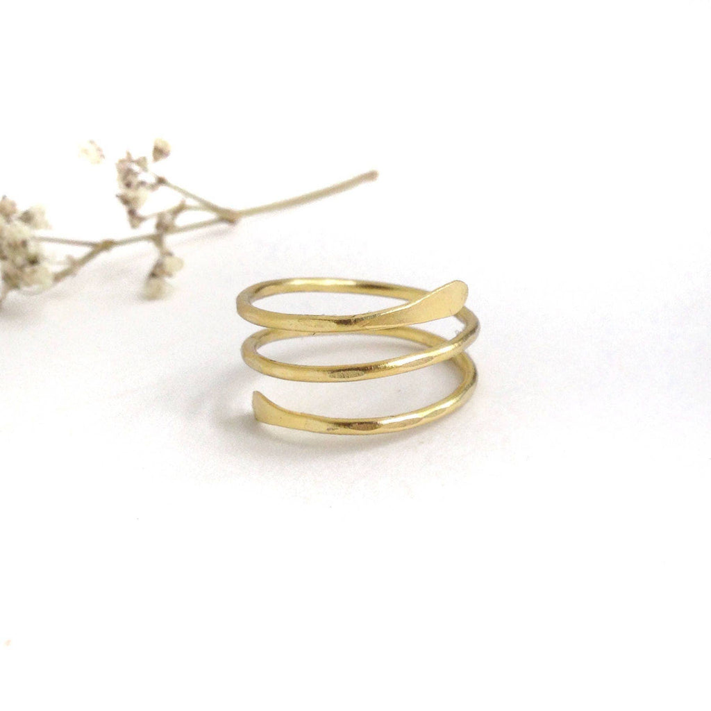Triple Wrap Ring - 14k Gold Fill