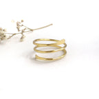 Triple Wrap Ring - 14k Gold Fill