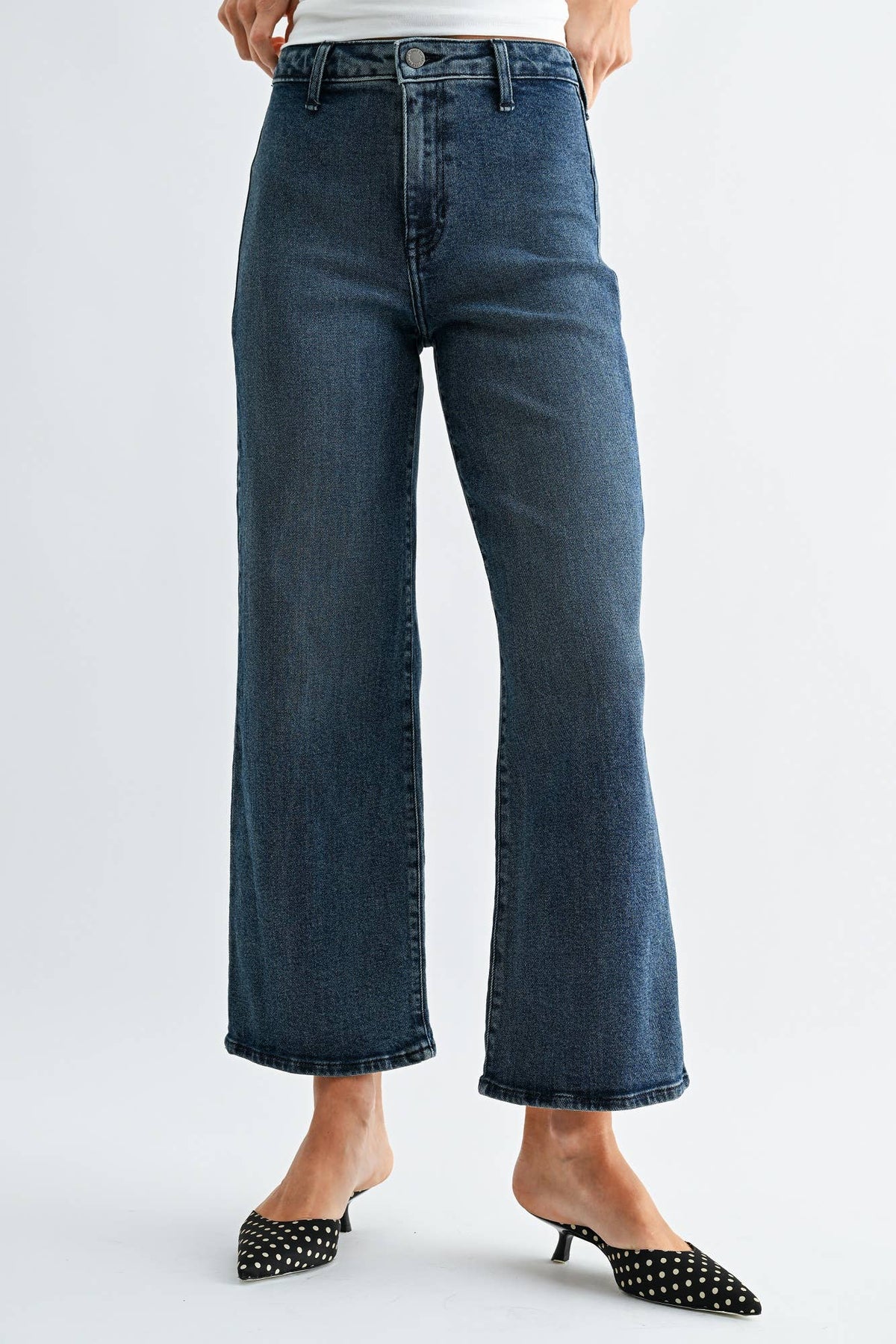 JB Collection High Rise Wide Leg