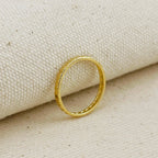 2mm Diamond Cut Band Ring