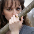 Triple Wrap Ring - 14k Gold Fill