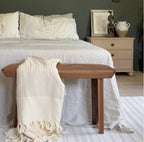 Plush Wavy Turkish Throw Blanket
